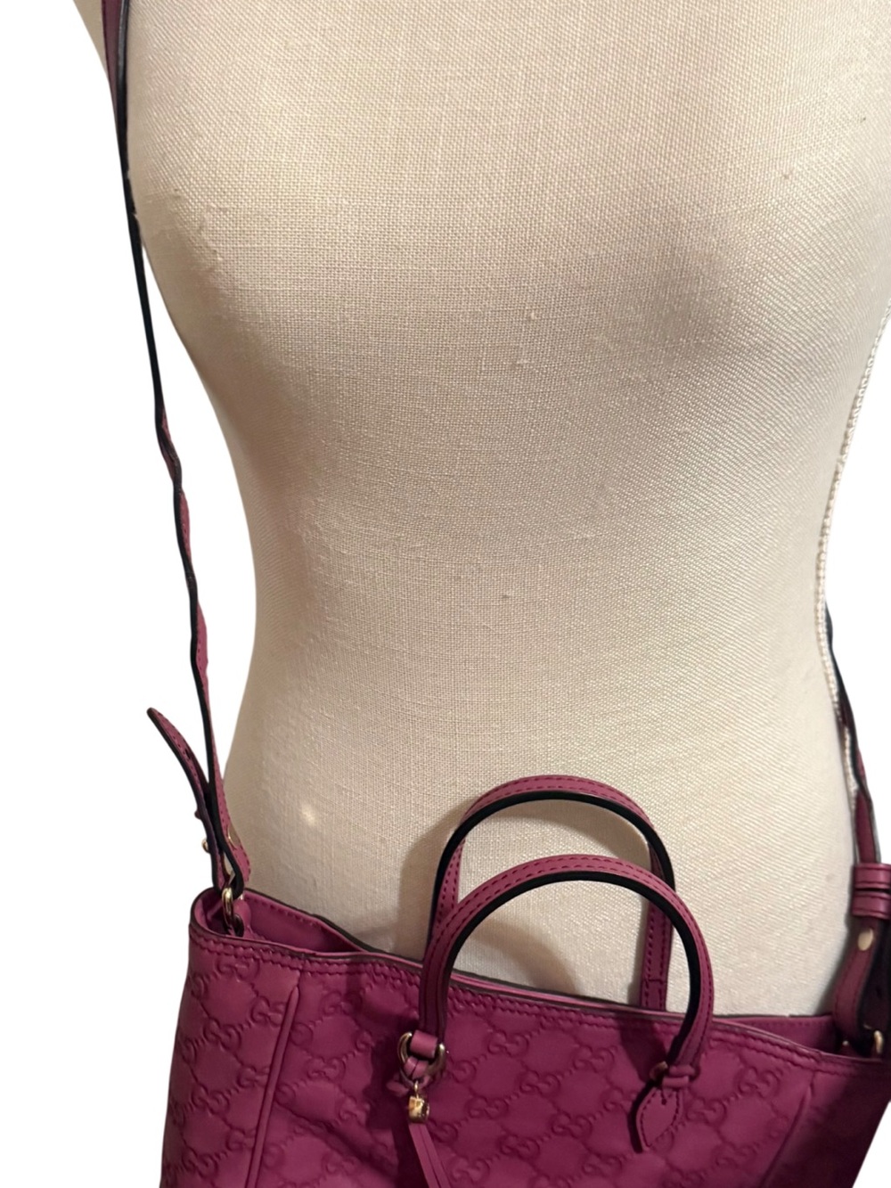 Micro Guccissima Bree Small Tote - Picture 2 of 10